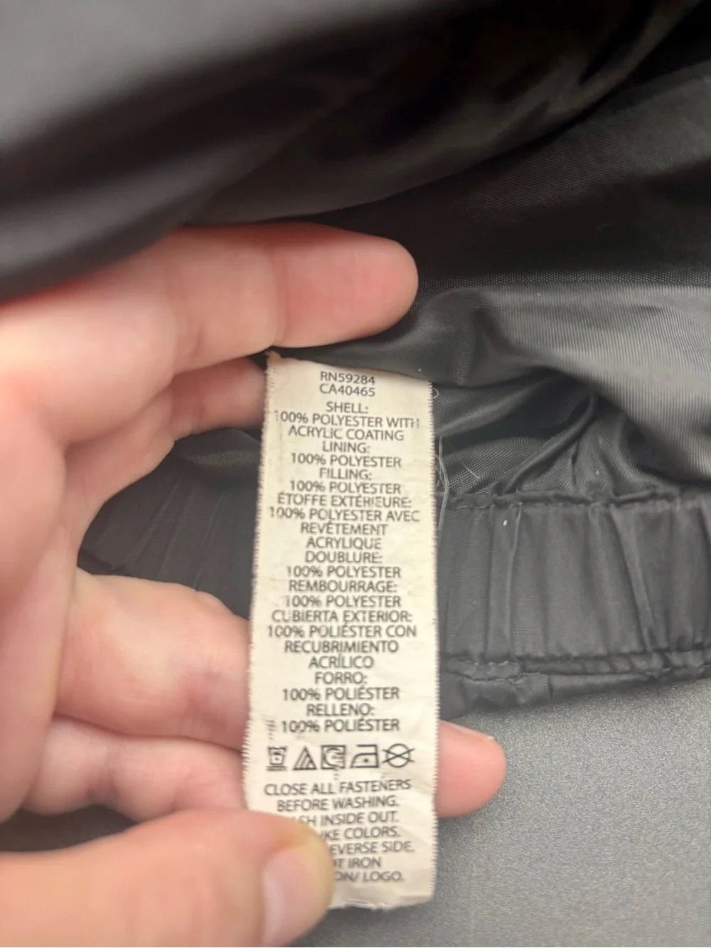 Sugar & Jade Girls Quilted Black Puffer Jacket Size XL (16/18) - Great Condition
